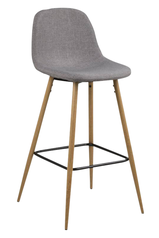 Barhocker Wilma Grau Eiche