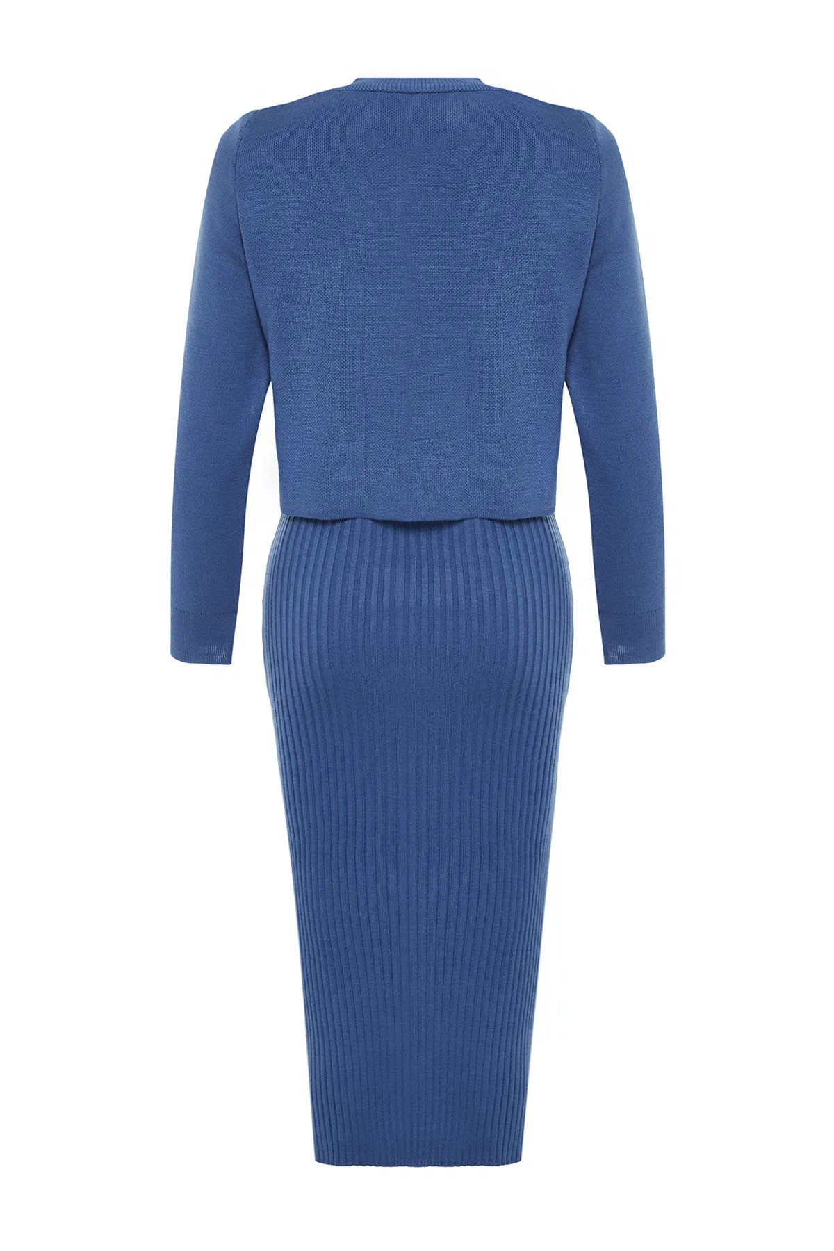 Trendyol Collection  Indigo-Einfarbig TWOSS23EL00738