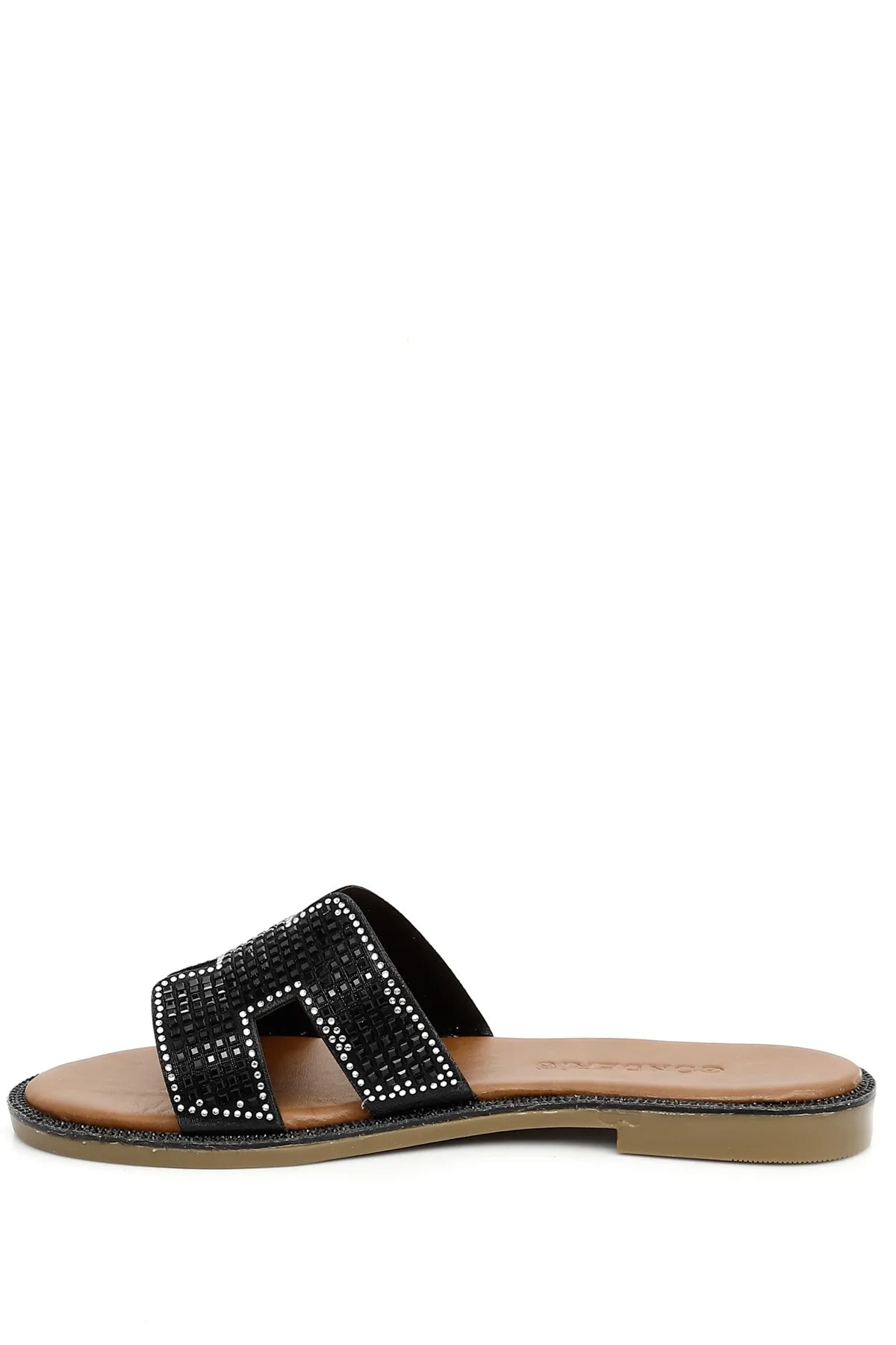 GÖNDERİ(R)  Black Stone Damen-Hausschuhe 35338