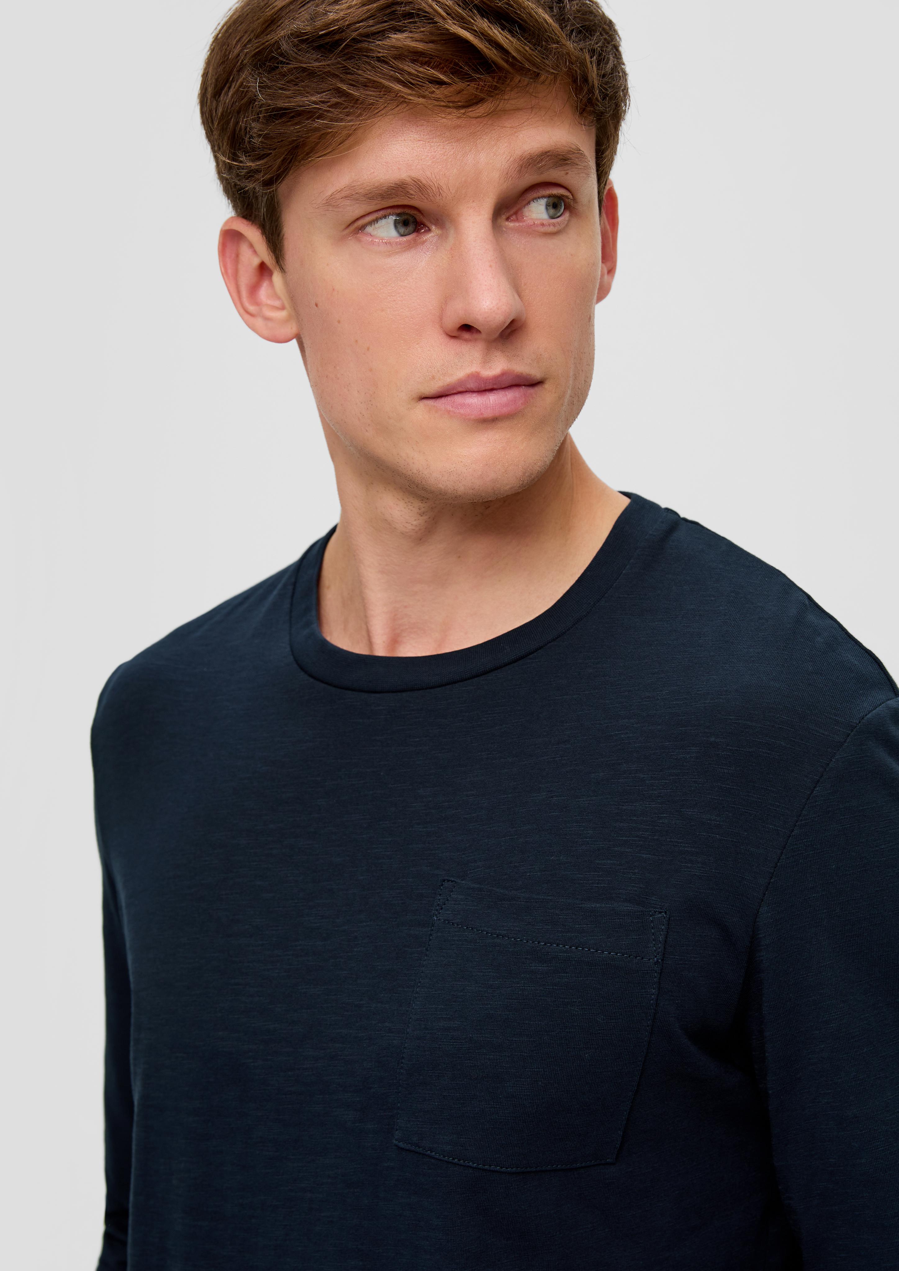 Longsleeve mit Flammgarnstruktur  2138668-5978