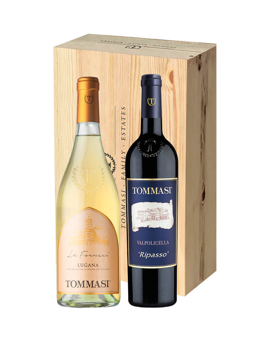 Lugana DOC, Valpolicella Ripasso Classico Superiore DOC Tommasi 2 bouteilles de 0,75 ℓ