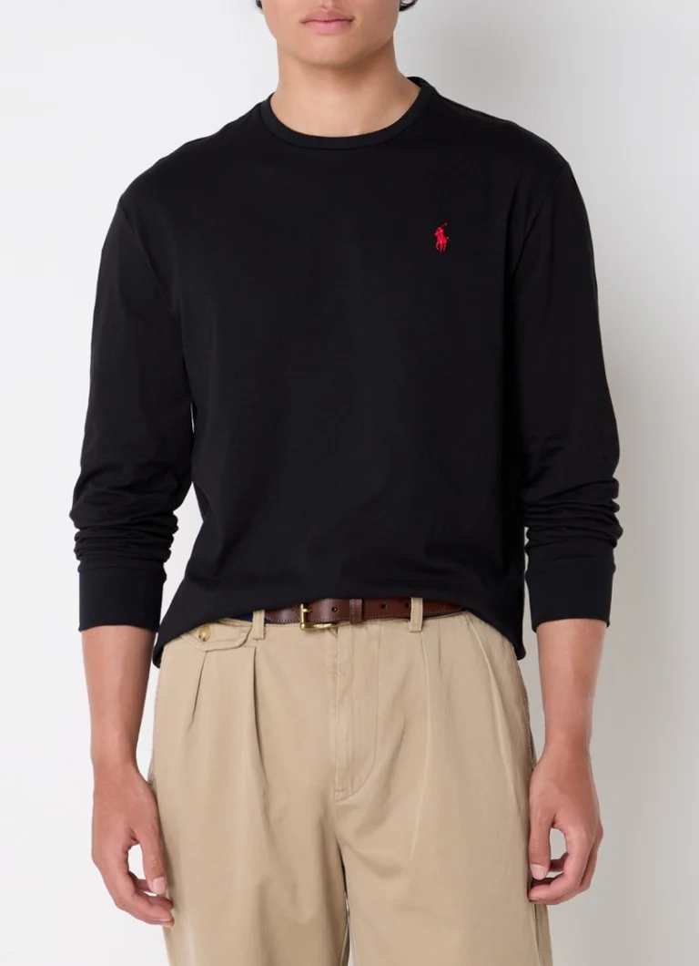 Ralph Lauren long-sleeved shirt with logo embroidery