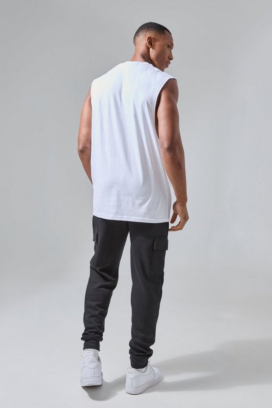 Man Active Jersey-Tanktop