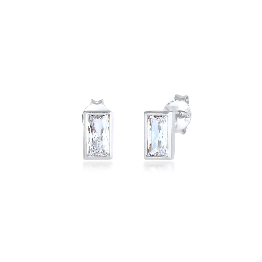 Elli Elli Boucles d'Oreilles Élégant Filigrane avec des Zircones Boucles d'Oreilles Fe Boucles d'oreilles