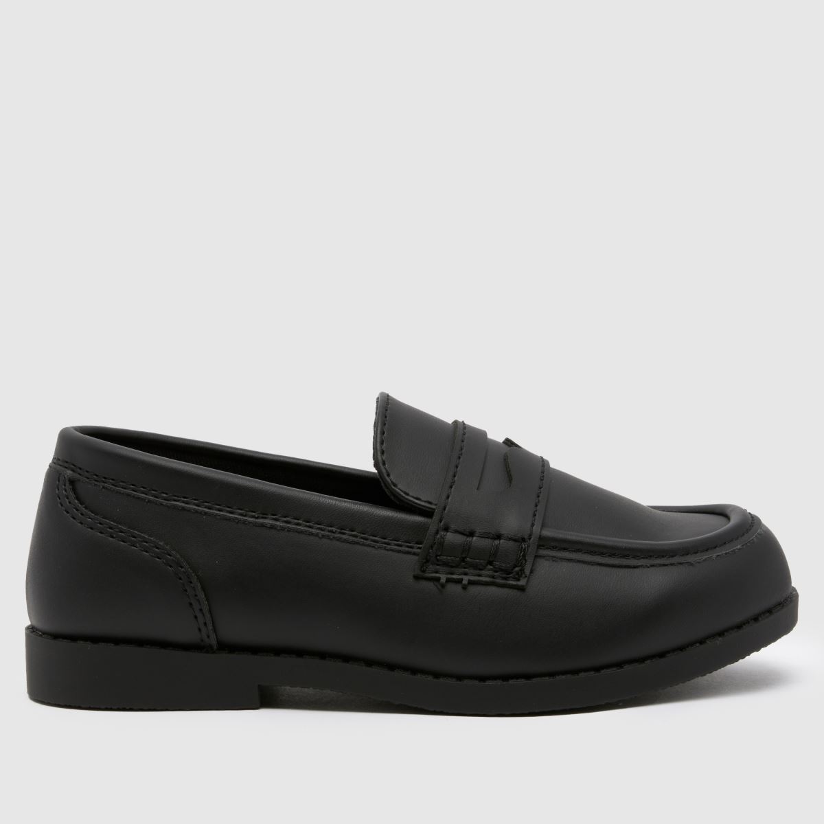 Schuh svarta blixtloafers Pojkar Juniorskor