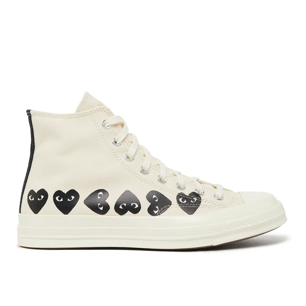 Comme des Garcons Play Multi Heart High P1K127-2 / braun
