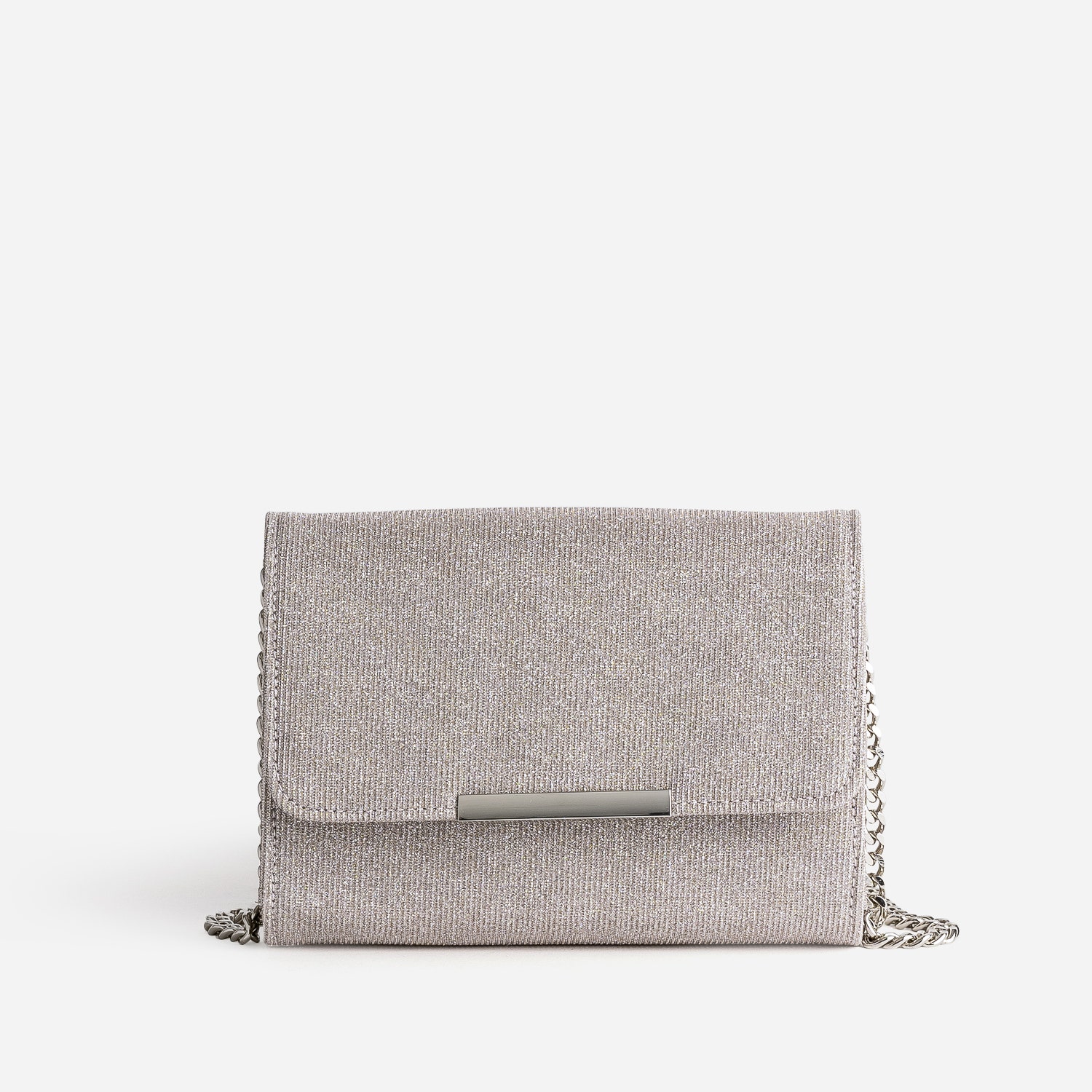 Sac à main TEXTO beige pailleté