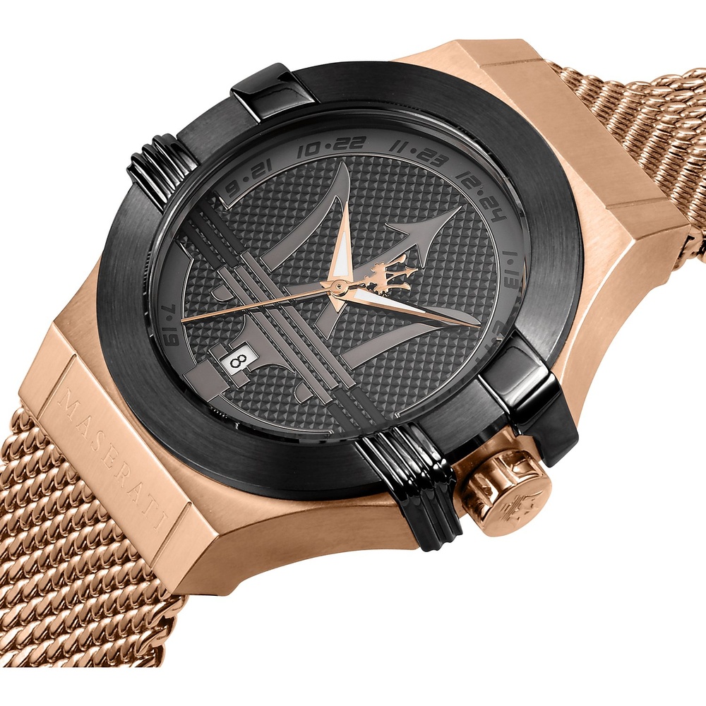 Maserati Montre pour hommes Acier inoxydable Montre
