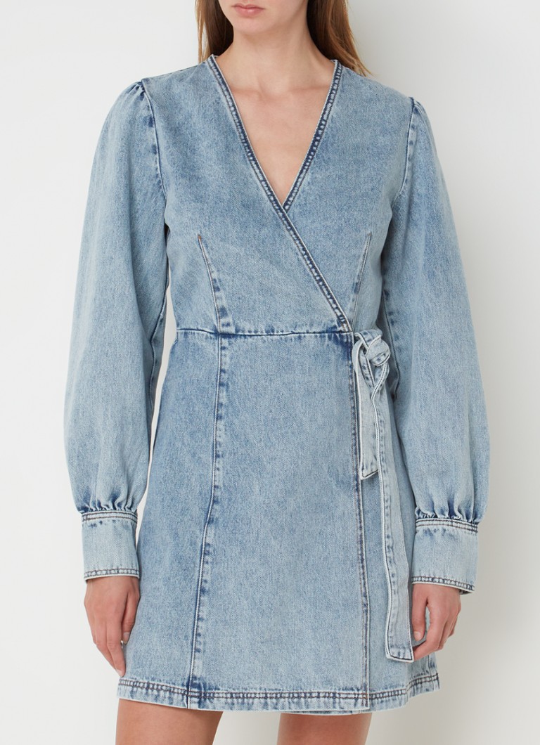 Rochie mini din denim HUGO BOSS Gissi
