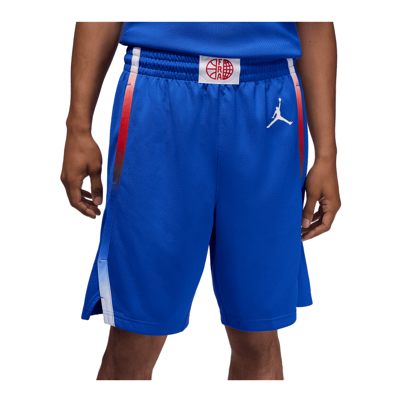 Nike Frankreich Limited Road Short Olympia 2024 Blau F405
