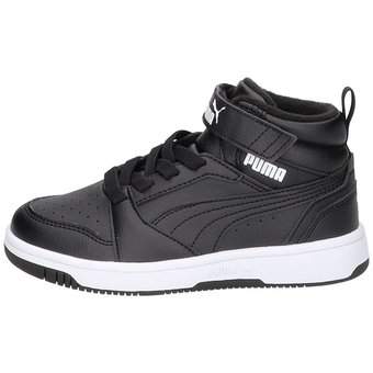 PUMA Rebound V6 Mid WTR AC + PS in schwarz
