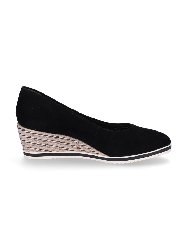 Tamaris Keilpumps in Schwarz günstig kaufen