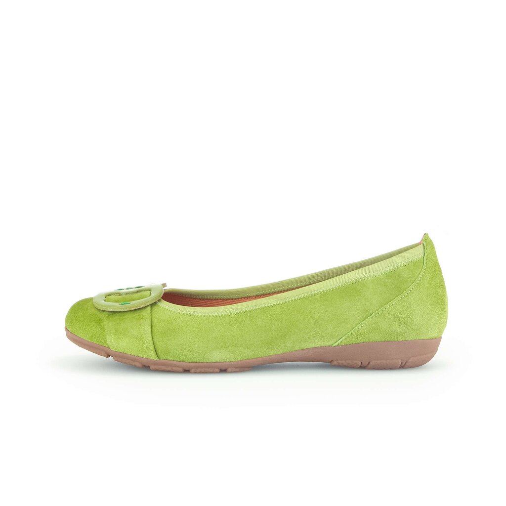 Gabor fashion Sportliche Ballerina grün