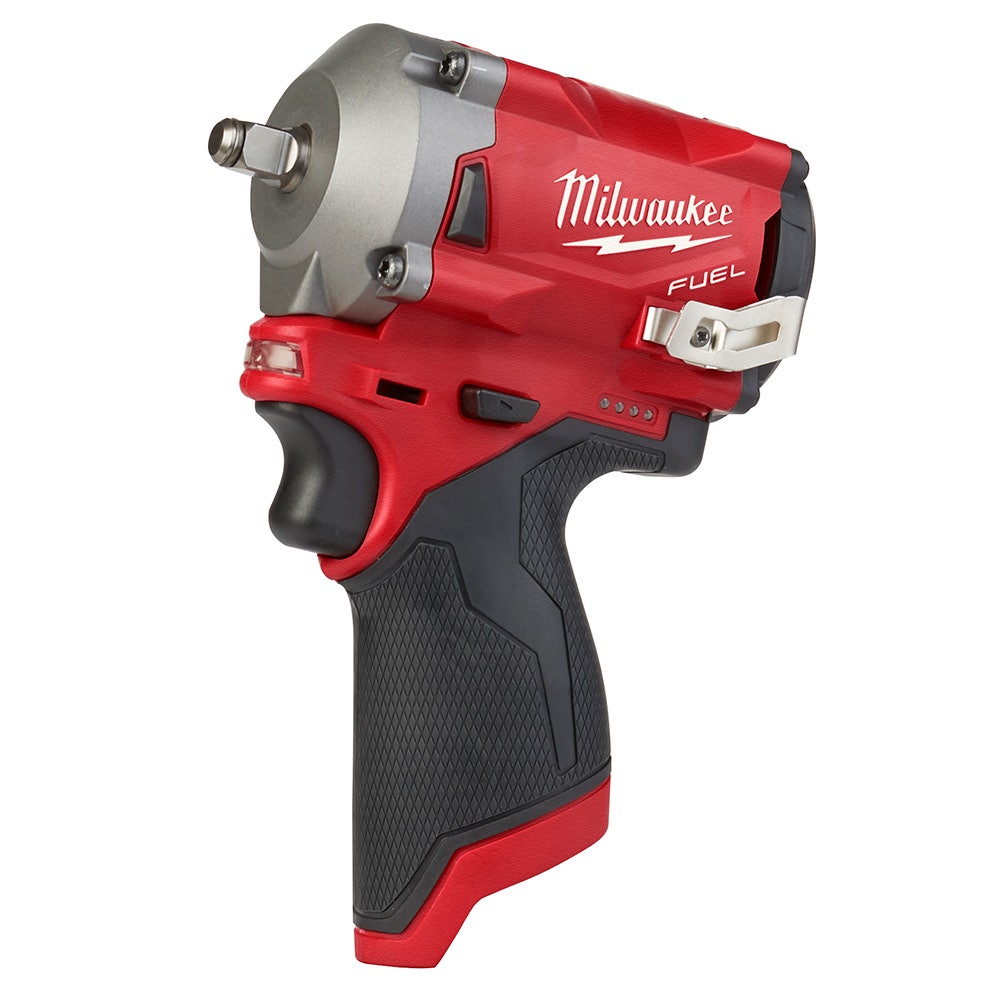 Chave de impacto curta Milwaukee 12V FUEL™ de 3/8