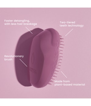 Tangle Teezer The Eco Brush Earthy Purple No Tangle Bürste-1 Stk