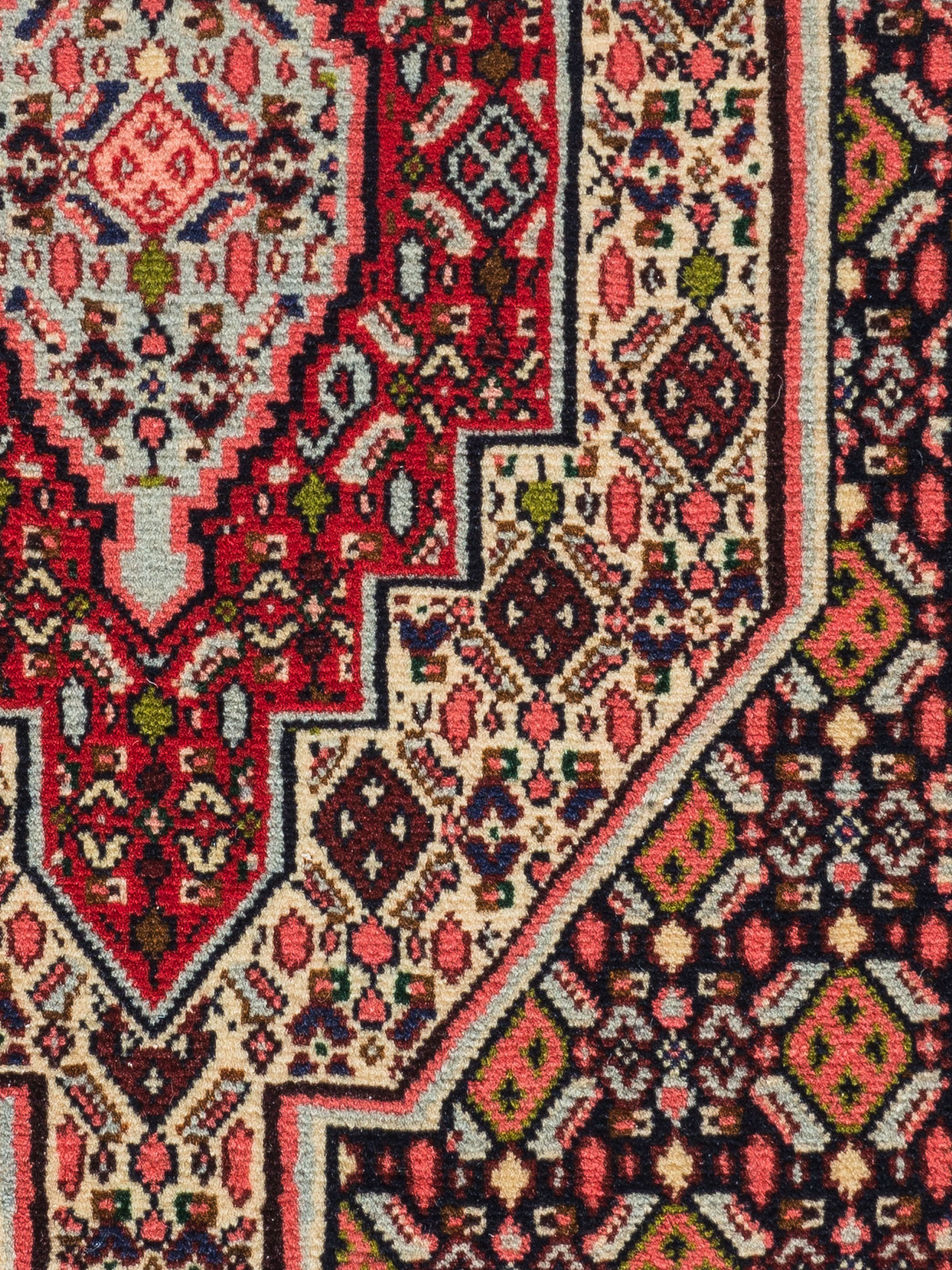 Senneh ca. 72 x 105 cm, Unikat / Einzelstück