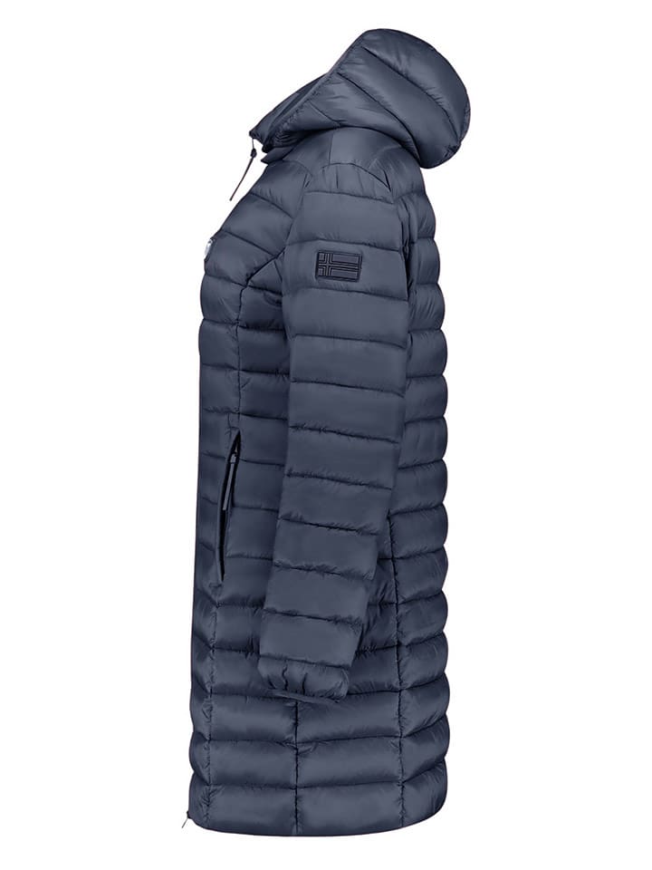 Geographical Norway Steppmantel in Dunkelblau günstig kaufen