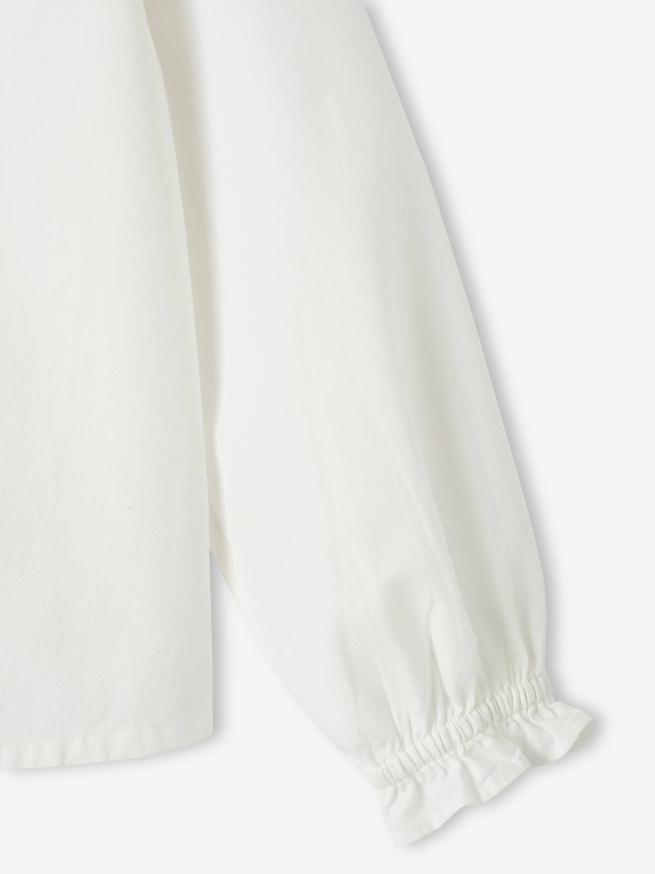Vertbaudet Mädchen Bluse - wollweiß
