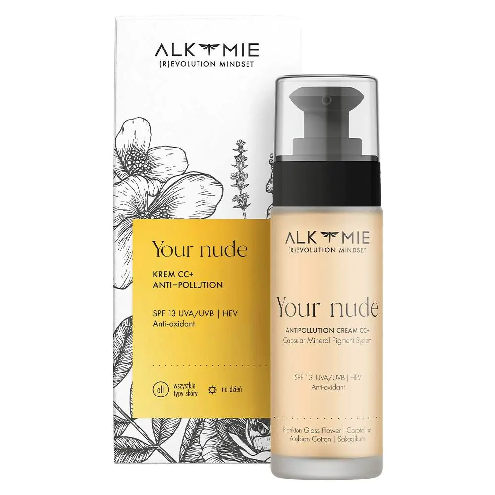 Alkmie Your Nude Krem CC+, šviesus