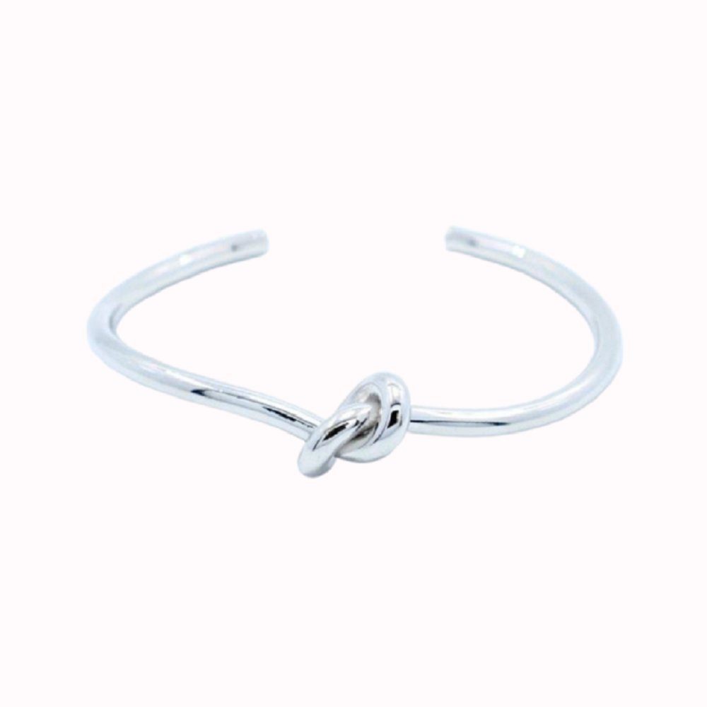 ENGELSINN Armband Schmuck Armreif Edelstahl Silber Knoten inkl. Geschenkbox (1-tlg)