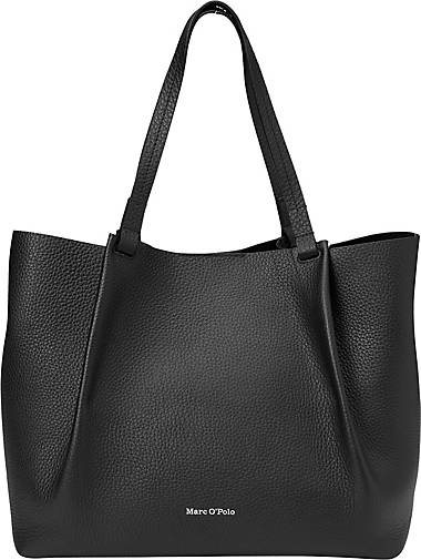 Marc O'Polo Shopper aus genarbtem Rindsleder