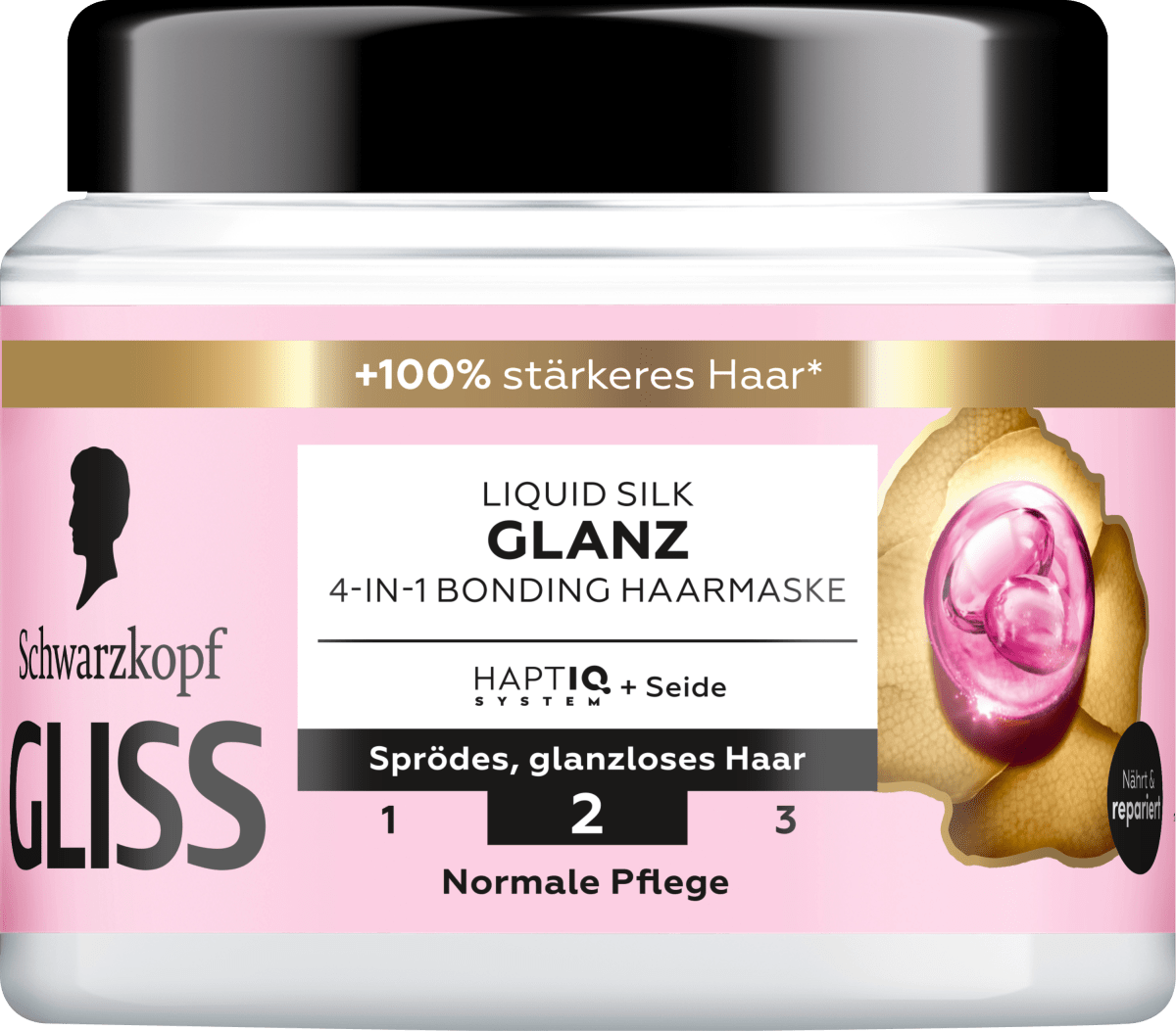Haarmaske 4in1 Liquid Silk, 400 ml
