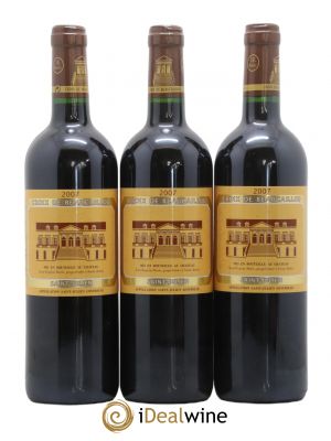La Croix de Beaucaillou Second vin  2007 - Lot de 3 Bouteilles