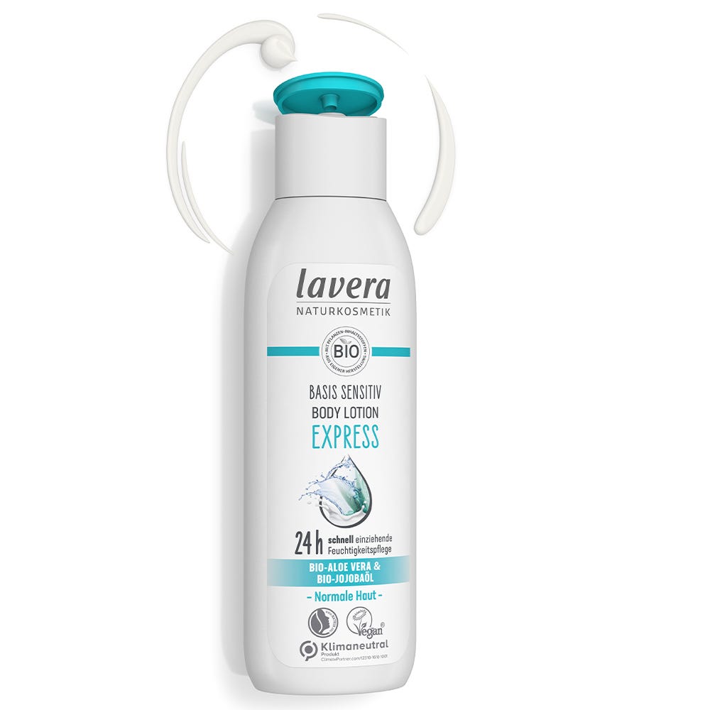 Lavera Basis Sensitiv Bodylotion Express 250 ml