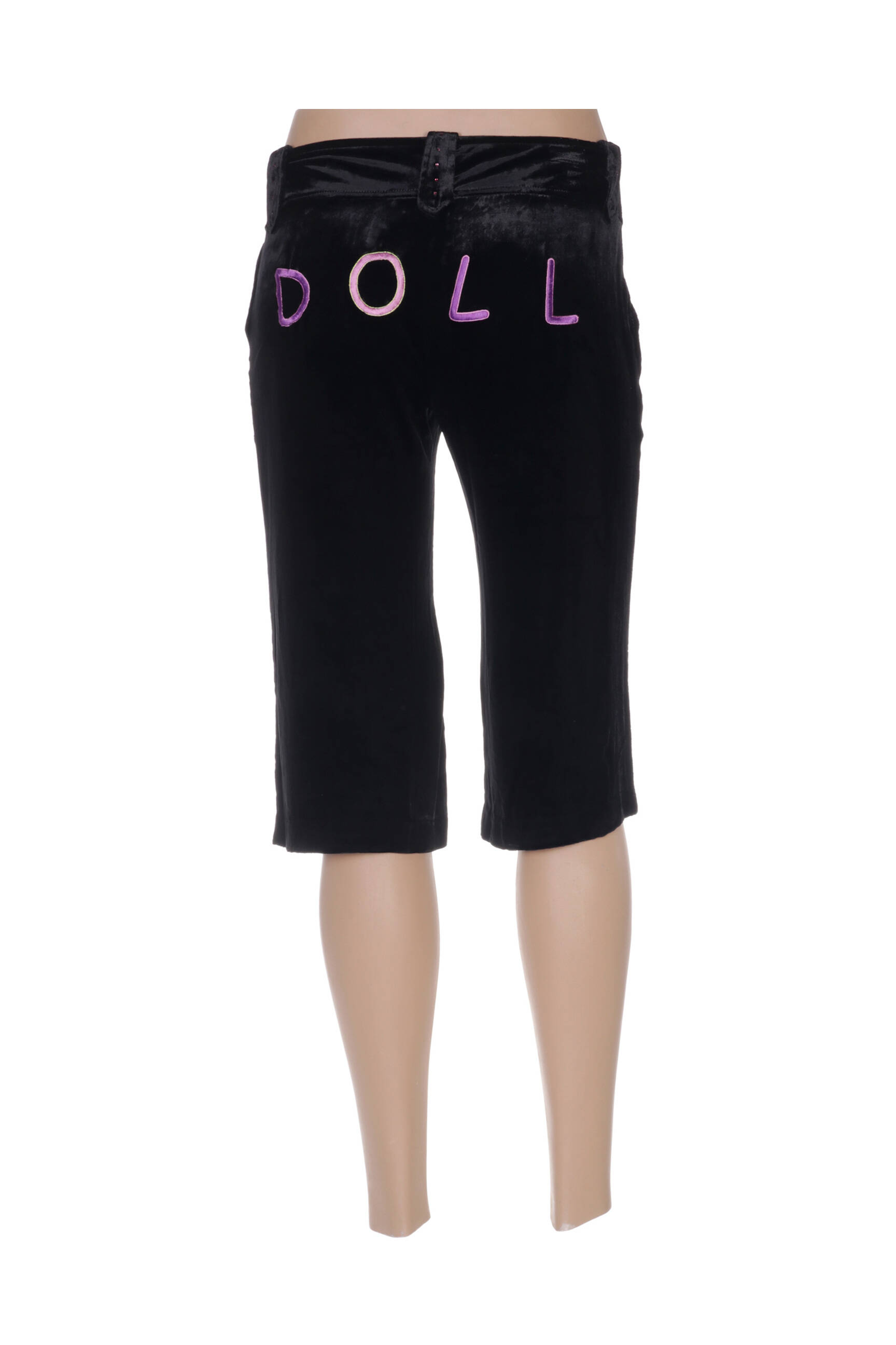 American Retro Bermudas Femme couleur noir