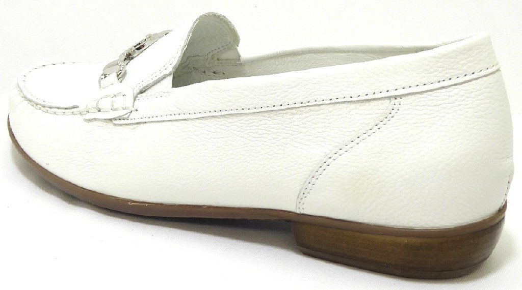 WALDLÄUFER Komfort Slipper weiss Hina