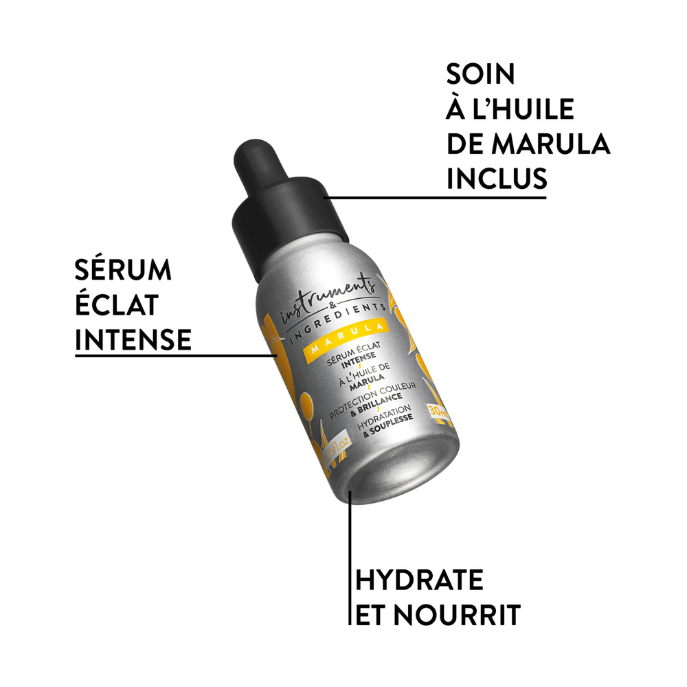 Jean Louis David JLD THE STYLER Lisseur plaques revêtement titane, format pince + masque de brillance 30ml