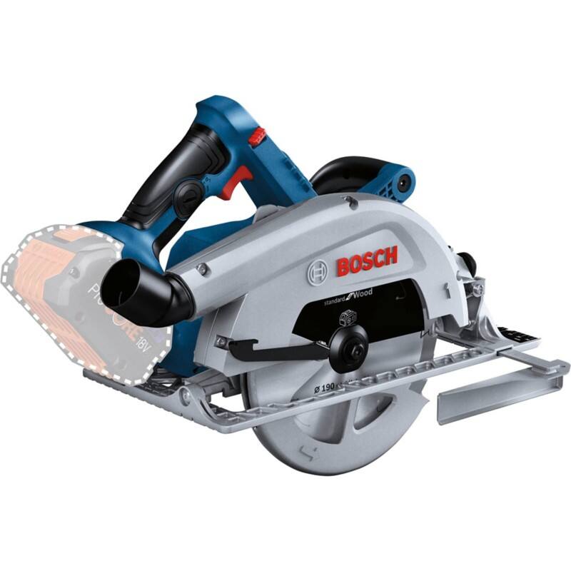 Bosch Handkreissäge GKS 18V-68 C Blau, Schwarz