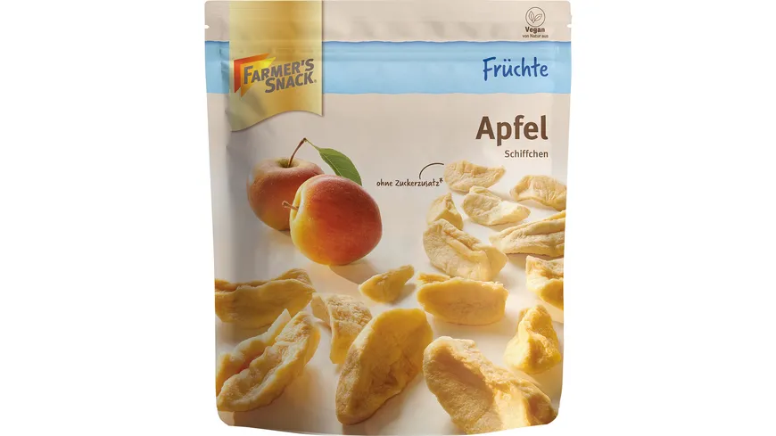 FARMER'S SNACK Apfel Schiffchen ohne Schale 100 g