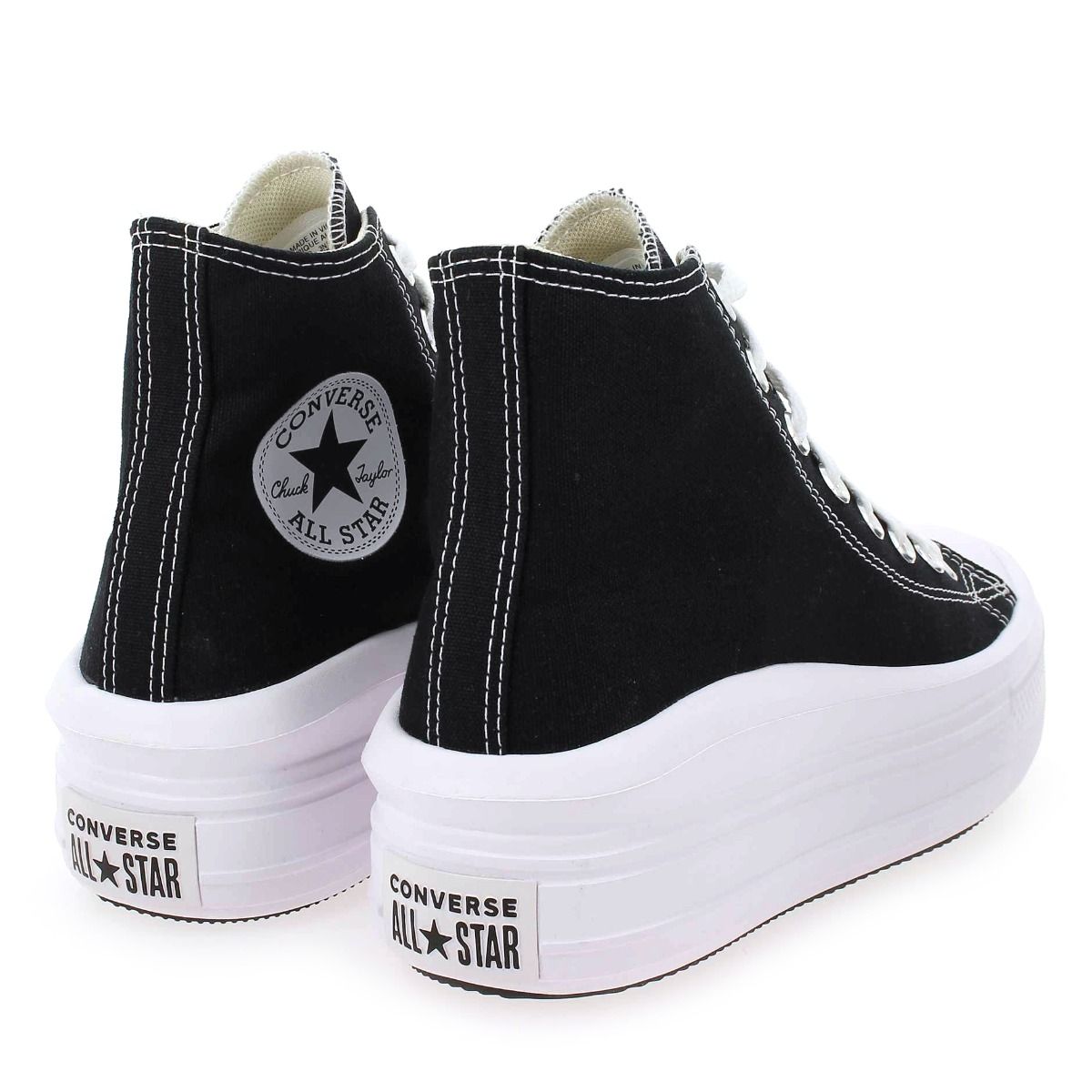 Converse  CHUCK TAYLOR ALL STAR MOVE PLATFORM - Noir