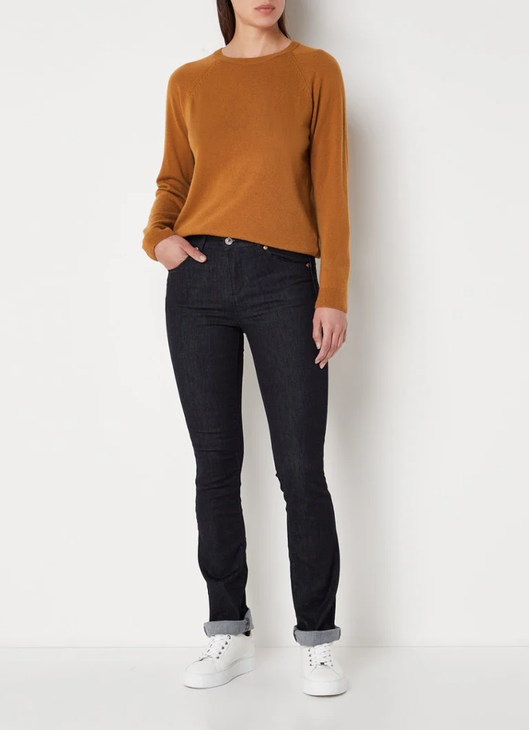 Maglione girocollo Benetton in pregiata maglia di misto cashmere