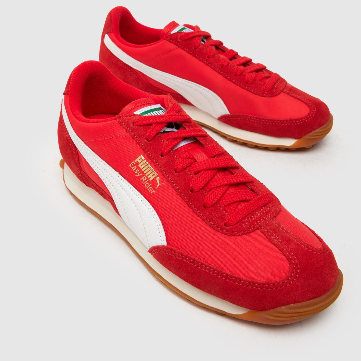 PUMA – Röda easy rider-sneakers