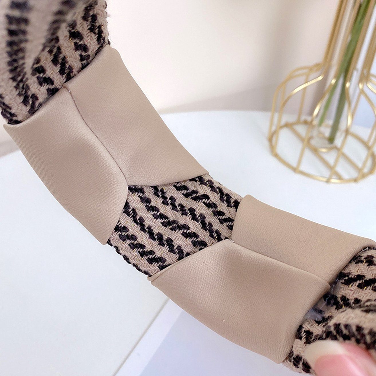 HOHEA H Haarband Stirnband Blaues Stirnband Damen Boho Haarband, 1-tlg., Billige Haargummishaarband kosmetikSommerhaarband, Haarband Damen Winter, Haarband Schminken, Haarband Mädchen