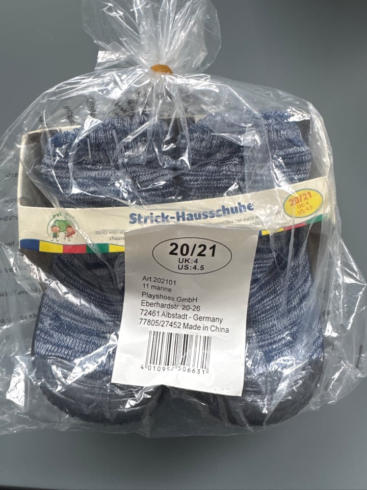 Playshoes Hausschuhe in Blau günstig kaufen 20/21