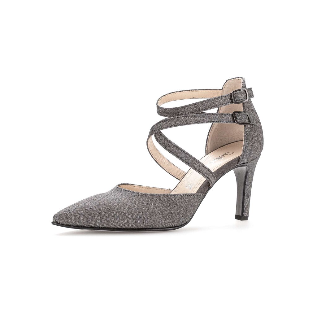 Gabor fashion Spangenpumps grau