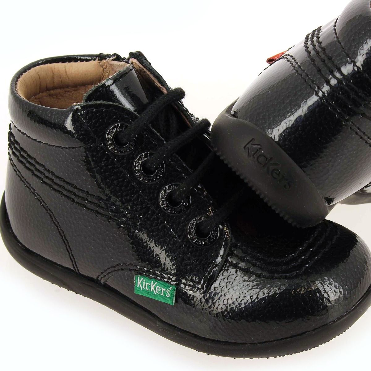Kickers  BILLISTA H16 - Vernis Noir