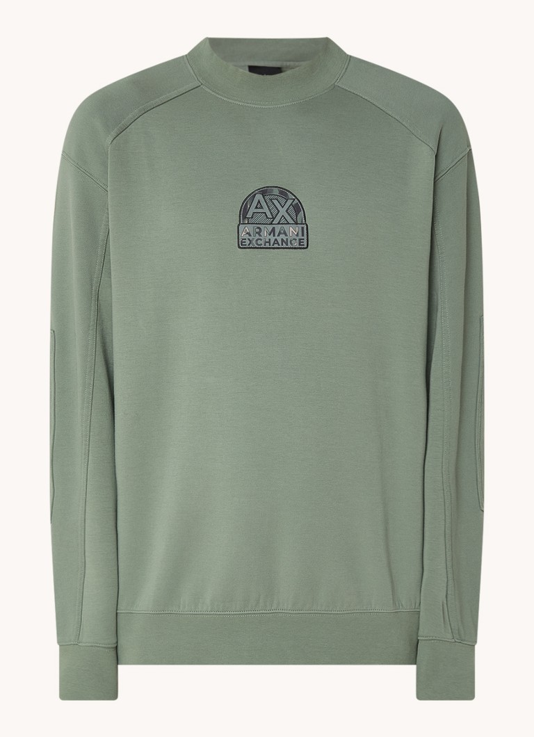 Armani Exchange Sweater with logo embroidery