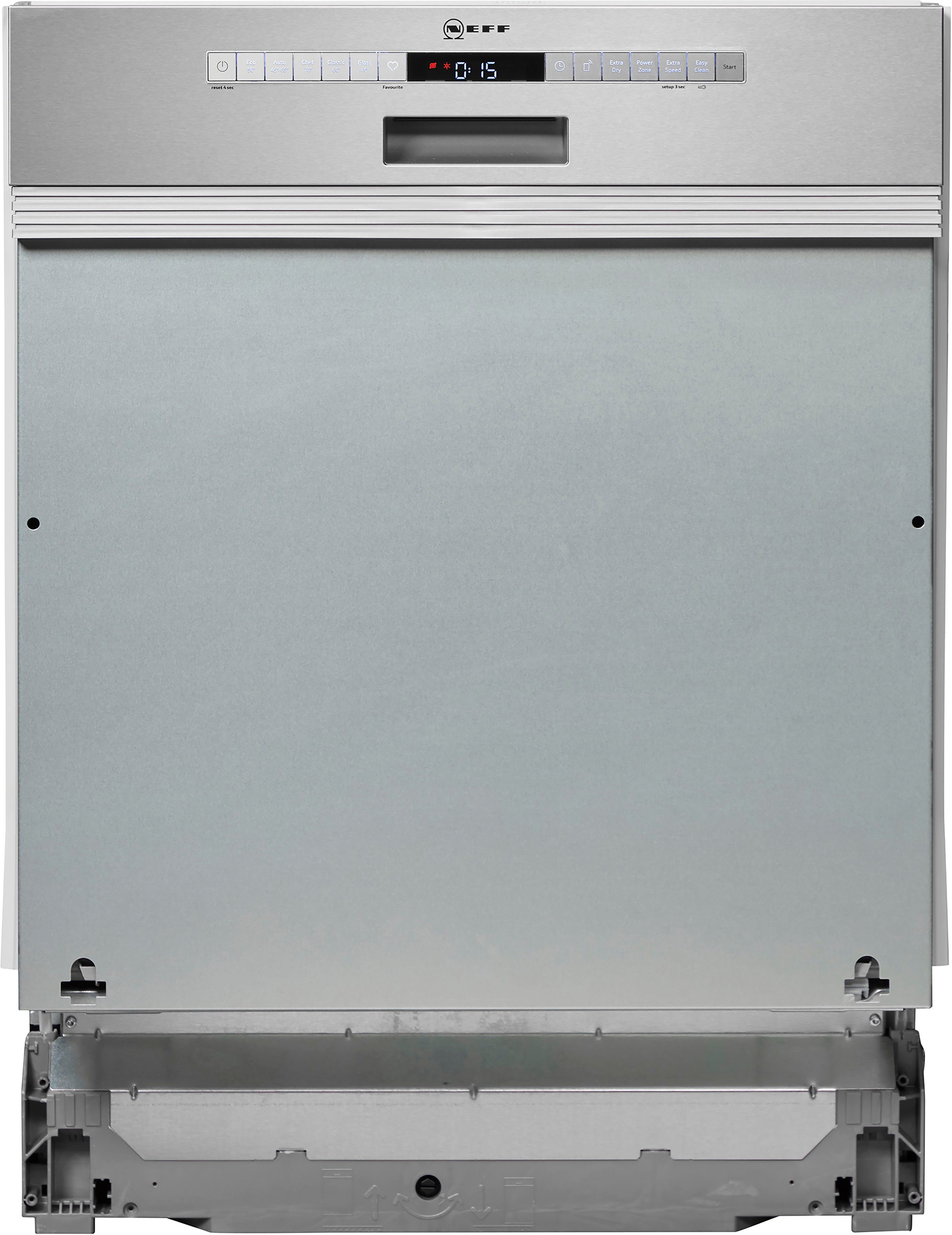 NEFF teilintegrierbarer Geschirrspüler N 50, S145HTS15E, 12 Maßgedecke