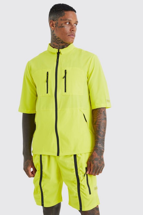 Kurzärmliges Utility-Hemd & Shorts