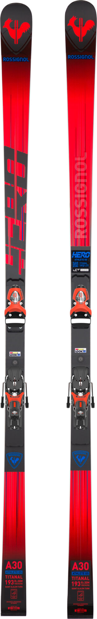 Skis racing homme HERO ATHLETE FIS GS FACTORY 193 R22
