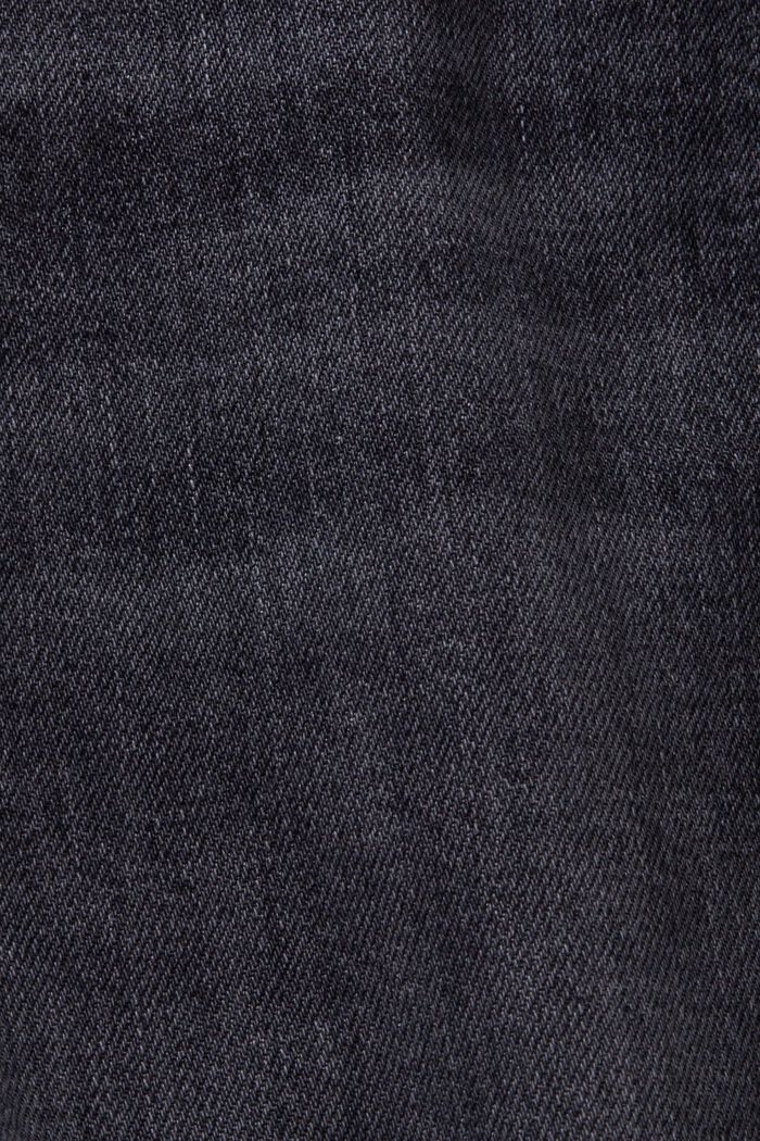 Schmal geschnittene Retro-Jeans mit hohem Bund