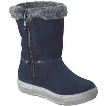 PEPINO Smilla Lauflern Stiefel in blau