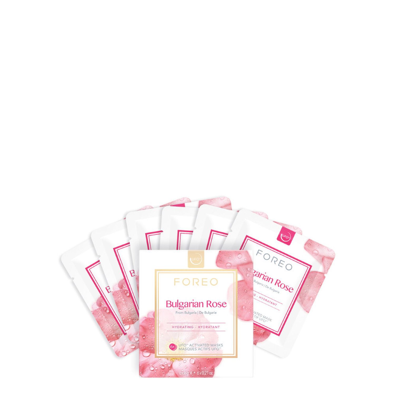 Foréo UFO™ Bulgarian Rose Masque Hydratant x6