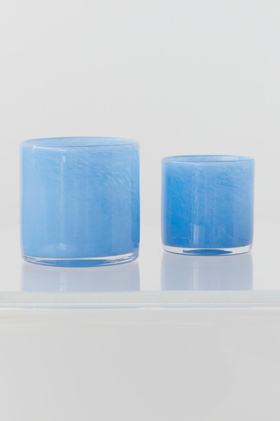 Glass s candle holder