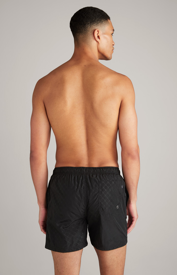 Cornflower Badeshorts Mykonos in Schwarz
