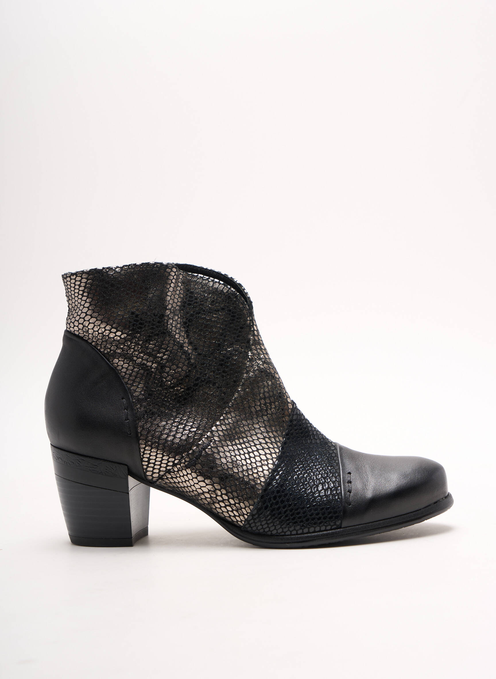 J Metayer Bottines Femme couleur noir